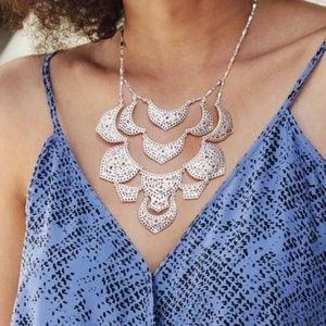 Stella & Dot Plait Statement necklace